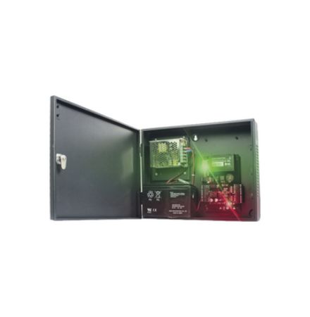 Panel de Control de Acceso para 2 Puertas / Fácil Administración / 30,000 Tarjetas / Incluye Gabinete y Fuente de Alimentación 12Vcc/3A / Software GRATIS