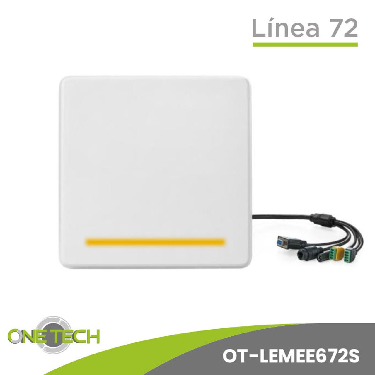 LECTOR Línea 72 Hasta 8 Mts RFID FIJO INTEGRADO QM100 RS-232, RS-485 OT-LEMEE672S
