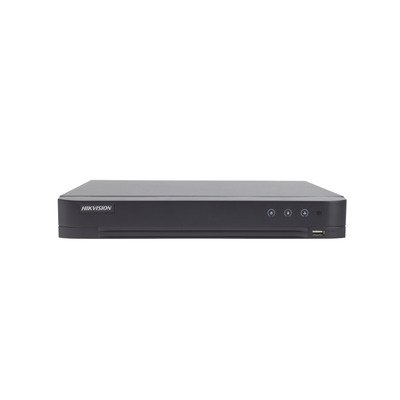 DVR 8 Canales TurboHD + 4 Canales IP / 5 Megapixel- 3K Lite / Acusense / Audio por Coaxitron / 1 Bahía de Disco Duro / Audio por Coaxitron / Evita Falsas Alarmas / Salida de Video en Full HD