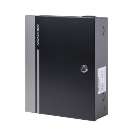 Controlador de Acceso para 4 Puertas y 4 Lectores / Fácil Administración con Software Gratuito / Incluye Gabinete y Fuente de Alimentación 12Vcc/8A / 10,000 Tarjetas / 50,000 Eventos