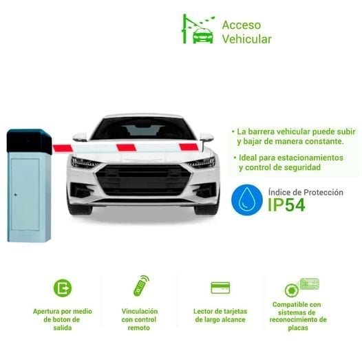 Kit de Barrera Vehicular Basico